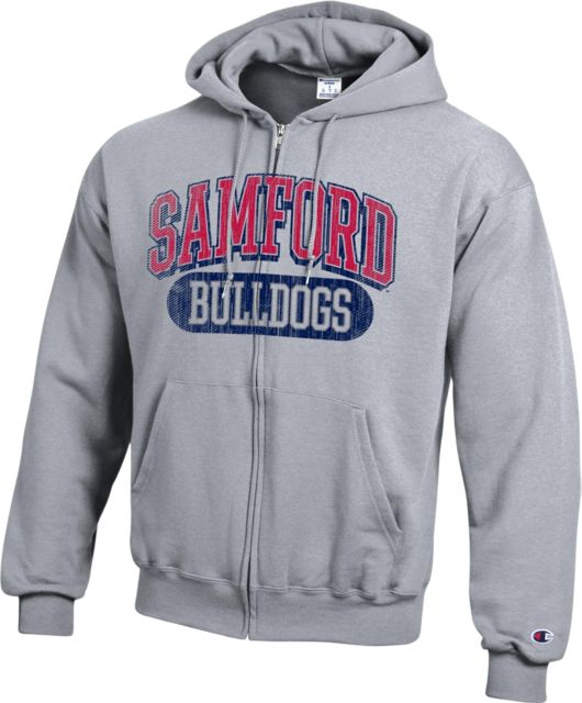 Samford University Full Zip Hooded Sweatshirt