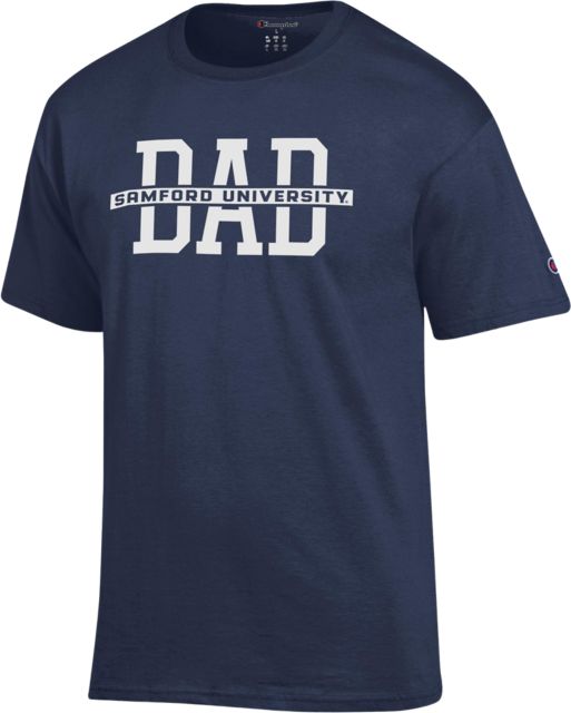 Samford University Dad Short Sleeve T-Shirt