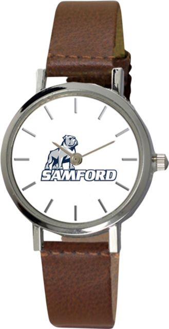 Samford University 28 mm Ladies Leather Watch