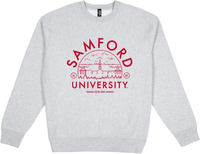 Samford University Premium Heavyweight Pullover Fleece Crewneck - ONLINE ONLY