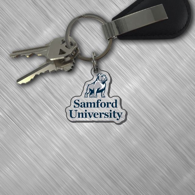 Samford University Acrylic Laser Cut Keychain