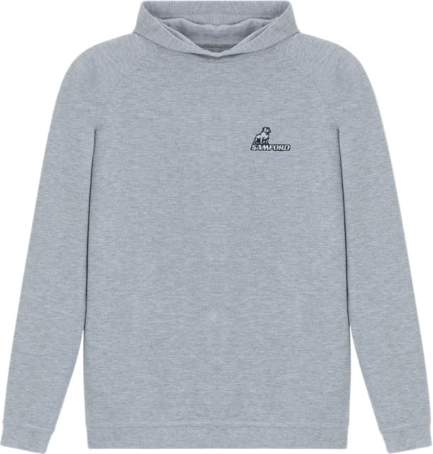 Samford University Waffle Hooded Long Sleeve T-Shirt