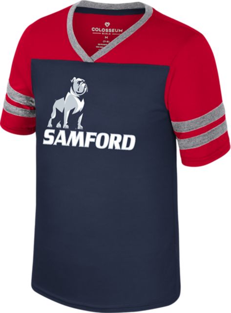 Samford University Bulldogs Youth Girls Bling Short Sleeve T-Shirt