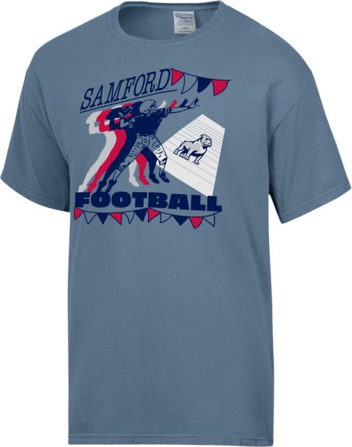 Samford University Bulldogs Football Short Sleeve T-Shirt
