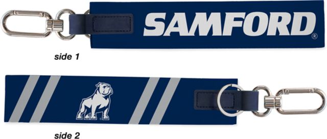 Samford University Bulldogs Oversized Keystrap