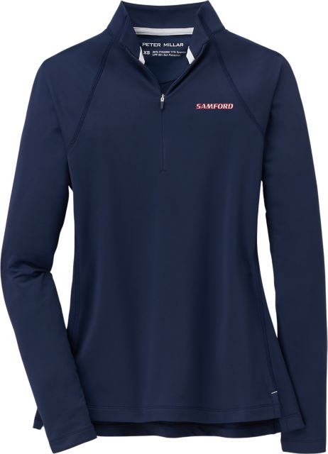 Samford University Women's Raglan Sleeve Perth 1/4 Zip