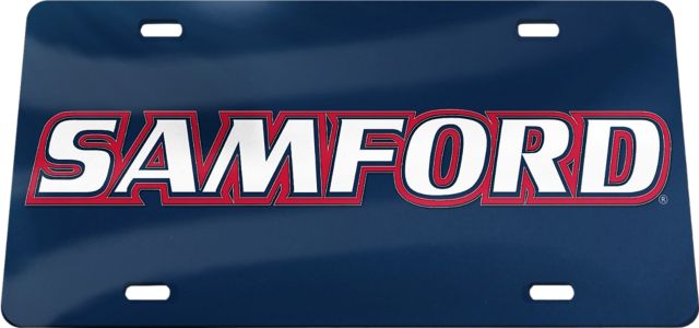 Samford University License Plate