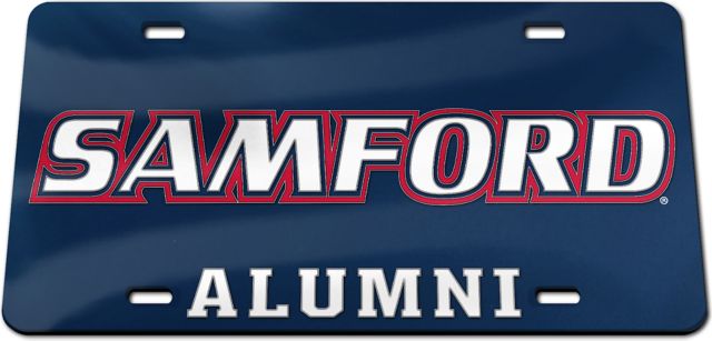 Samford University License Plate
