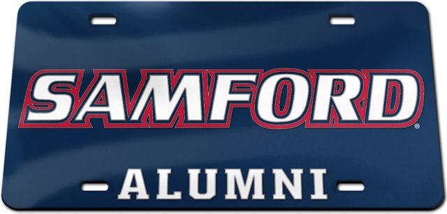 Samford University Alumni License Plate