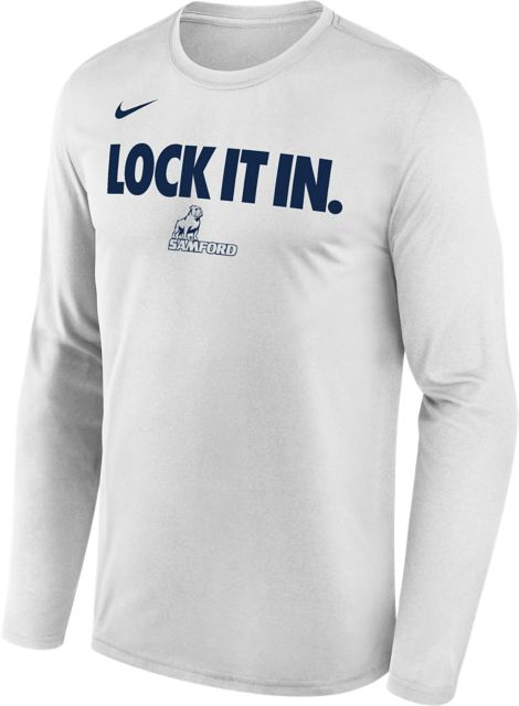 Samford University Basketball Long Sleeve Bench T-Shirt