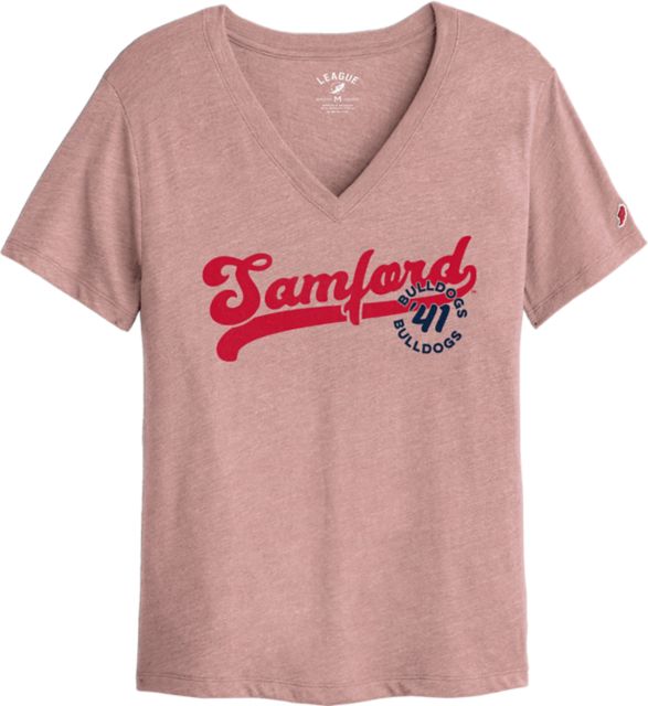 Samford University Women's V-Neck Short Sleeve T-Shirt