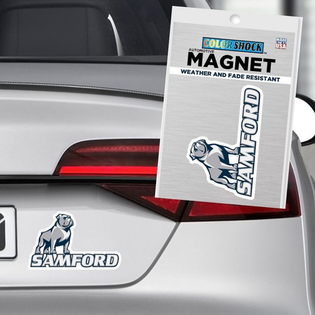 Samford University 6x6 Bulldogs Magnet