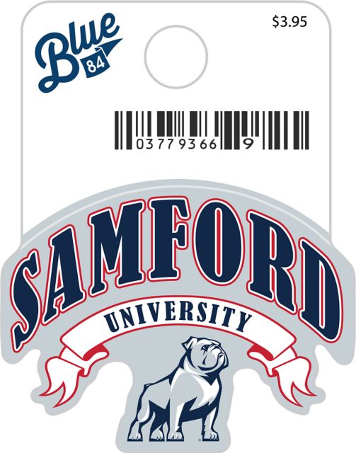 Samford University Bulldogs Mini Sticker
