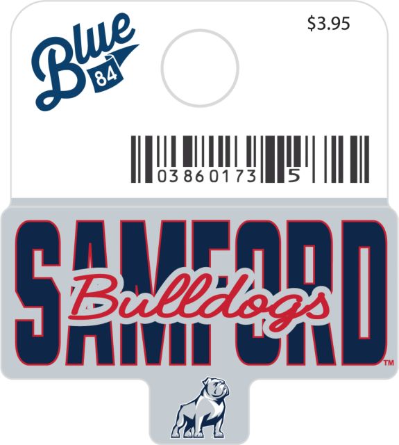 Samford University Bulldogs Mini Sticker