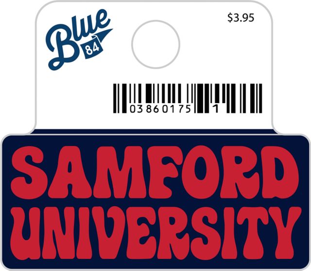 Samford University Mini Sticker