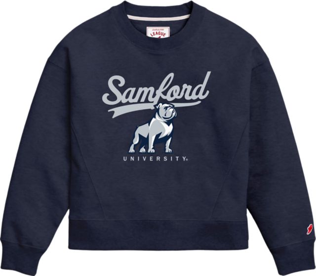 Samford University Bulldogs Women's Boxy Crewneck Sweatshirt