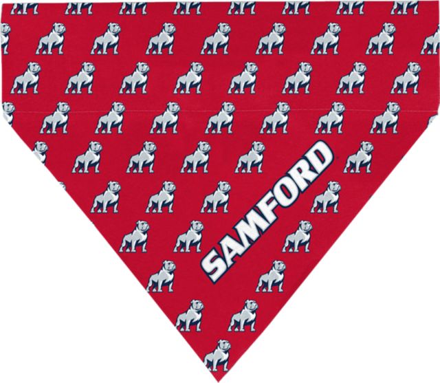 Samford University Bulldogs Deluxe Pet Bandana