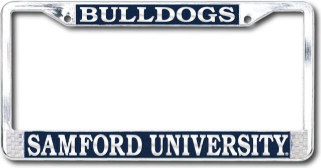 Samford University Bulldogs License Plate Frame