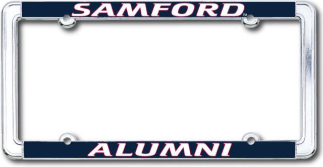 Samford University Alumni Thin Dome License Plate Frame