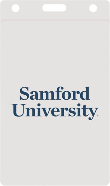 Samford University Thumb Notch Card Guard