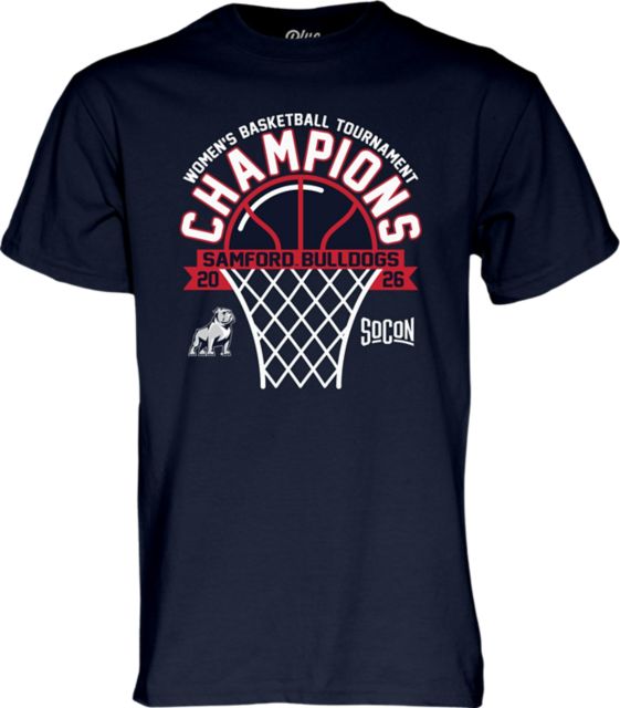 Samford University Women's Basketball 2026 SoCon Tournament Champions Short Sleeve T-Shirt