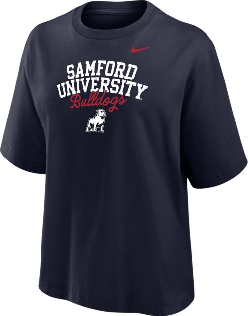 Samford University Bulldogs Women's Boxy Short Sleeve T-Shirt