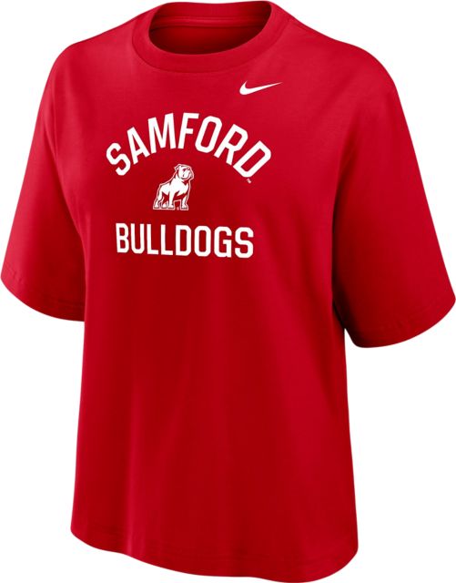 Samford University Bulldogs Women's Boxy Short Sleeve T-Shirt