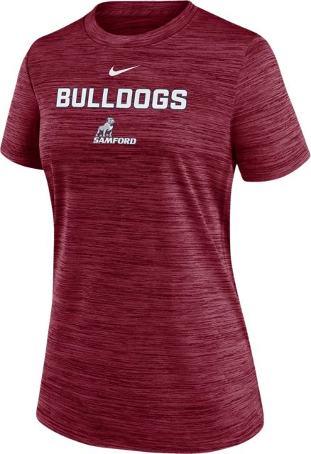 Samford University Bulldogs Velocity Women's Short Sleeve T-Shirt