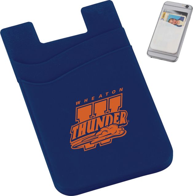Wheaton College Thunder 2 Pocket Card Wallet