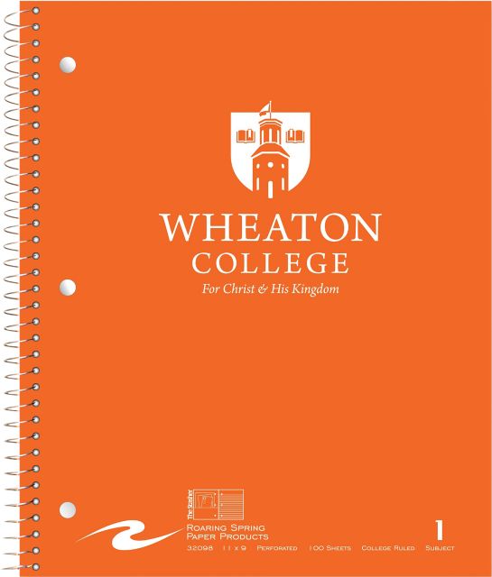 Wheaton College Notebook 100-Sheet