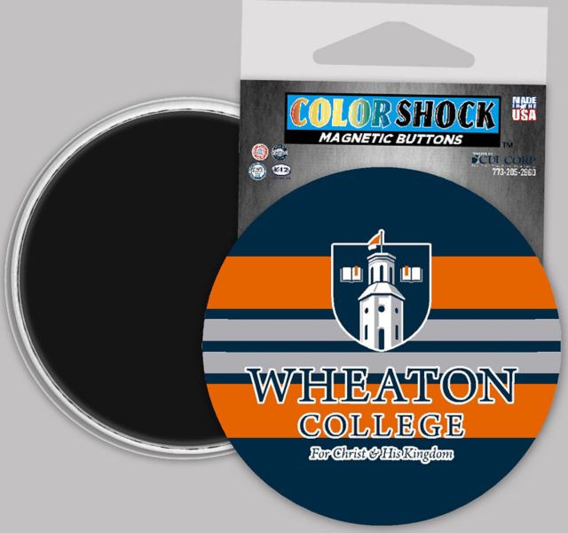 Wheaton College 3" Button Magnet
