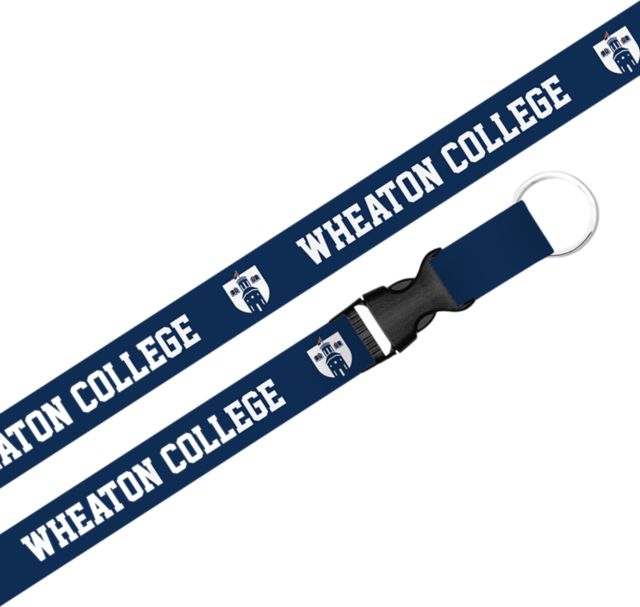 Wheaton College Lanyard with Buckle