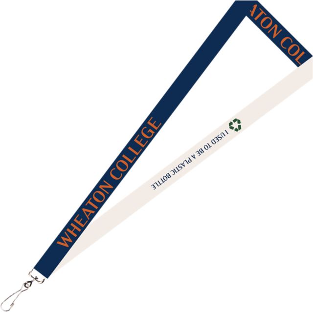 Wheaton College Recycled Lanyard