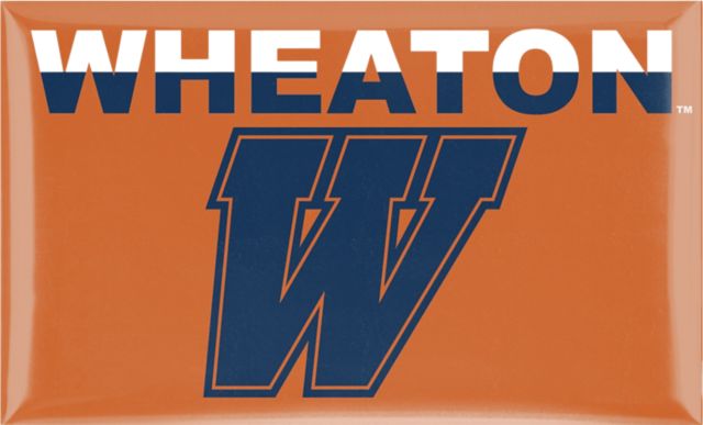 Wheaton College 2.2 x 3.6 Domed Magnet