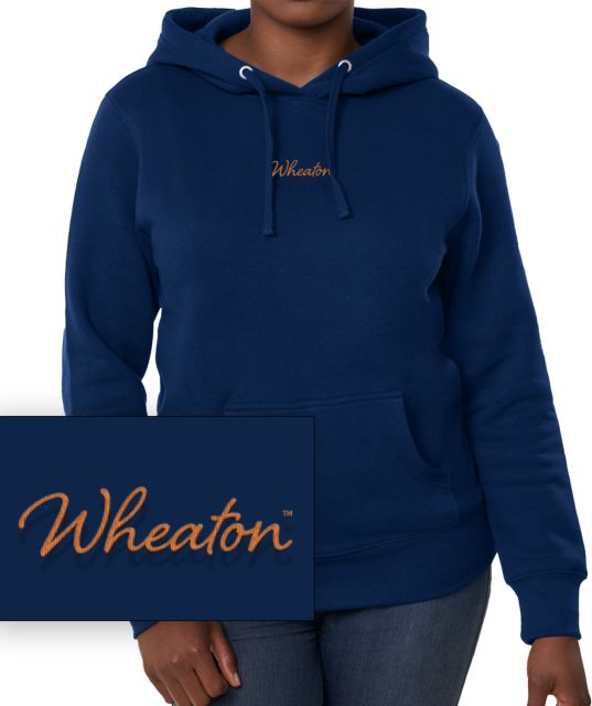 Wheaton College Chainstitch Women's Hooded Sweatshirt