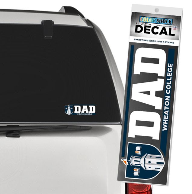 Wheaton College Thunder Dad Decal