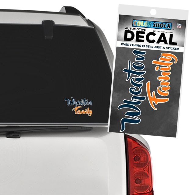 Wheaton College Family Decal
