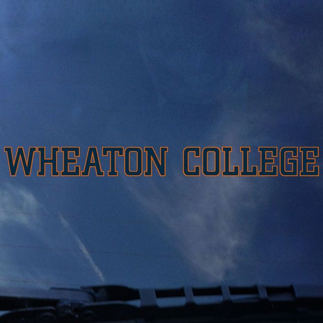 Wheaton College Strip Decal