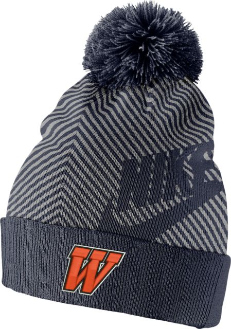 Wheaton College Pom Beanie