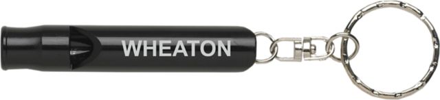 Wheaton College Whistle Keychain