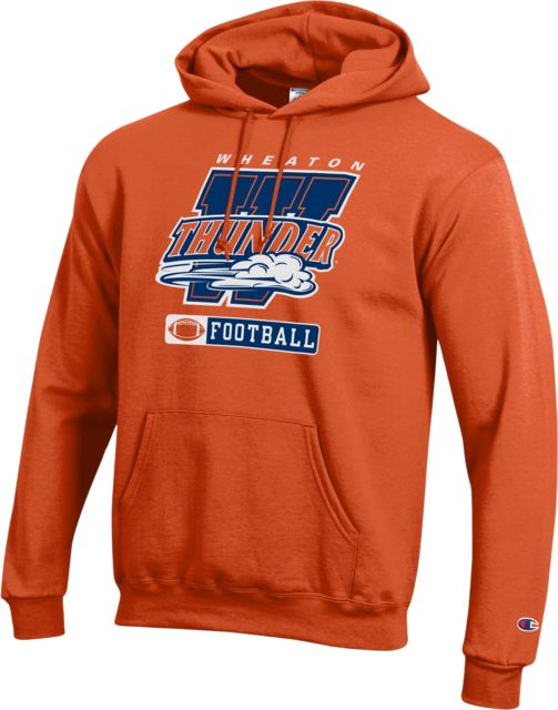 Wheaton College Thunder Football Hoodie
