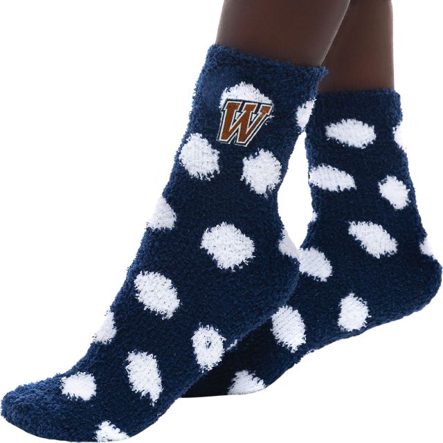 Wheaton College Women's Plush Socks