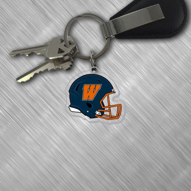Wheaton College Laser Cut Keytag