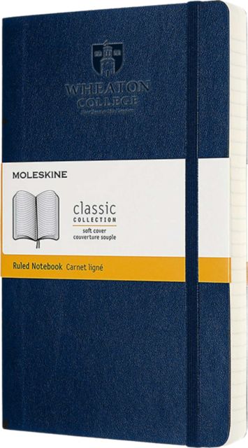 Wheaton College Large Ruled Moleskin