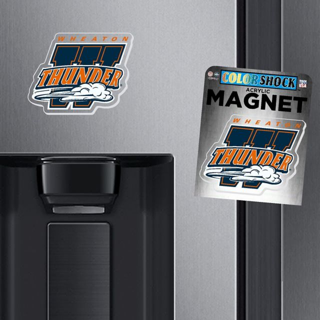 Wheaton College Thunder 7" Magnet