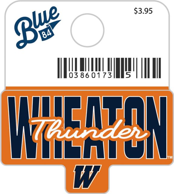 Wheaton College Thunder Mini Sticker