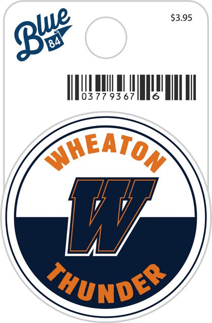 Wheaton College Thunder Mini Sticker
