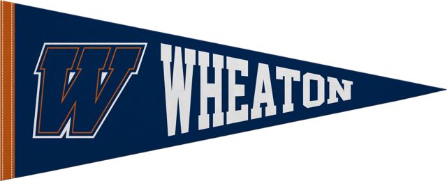 Wheaton College 12"X30" Full Color Pennant