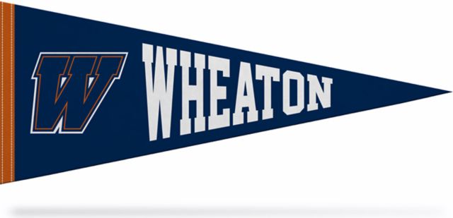 Wheaton College 12" x 30" Pennant