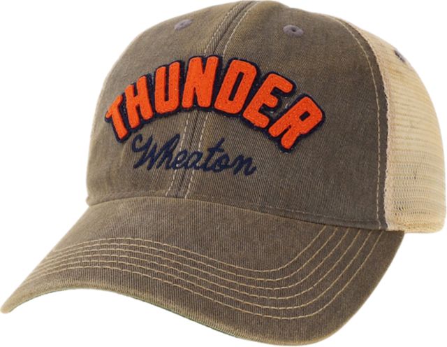 Wheaton College Thunder Patch Trucker Cap